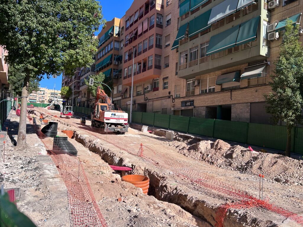 Las obras de Clara Campoamor avanzan según lo previsto y finalizarán en ...