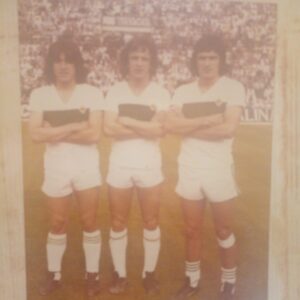 Foto de Mario Finarolli con Trobbiani y Gómez Voglino.