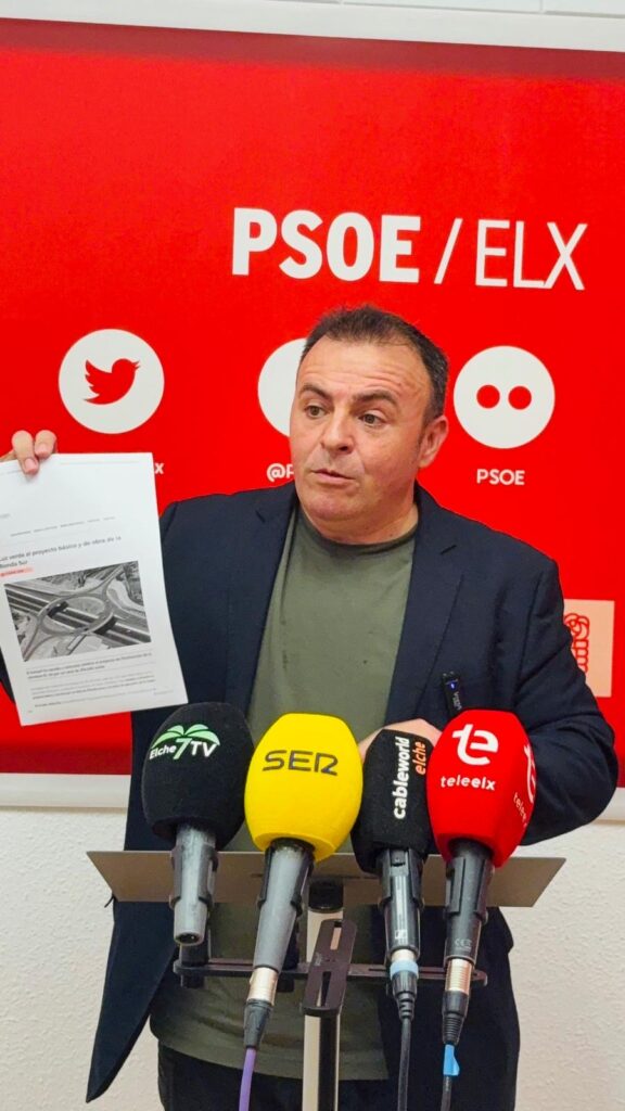 El PSOE acusa a la Generalitat de volver a anunciar la Ronda Sur sin concretar plazos ni financiación