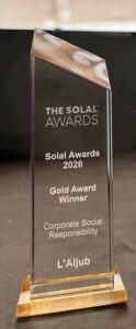 L’Aljub de Elche logra el Oro en los International Solal Marketing Awards 2026 por una campaña de sostenibilidad e inclusión social