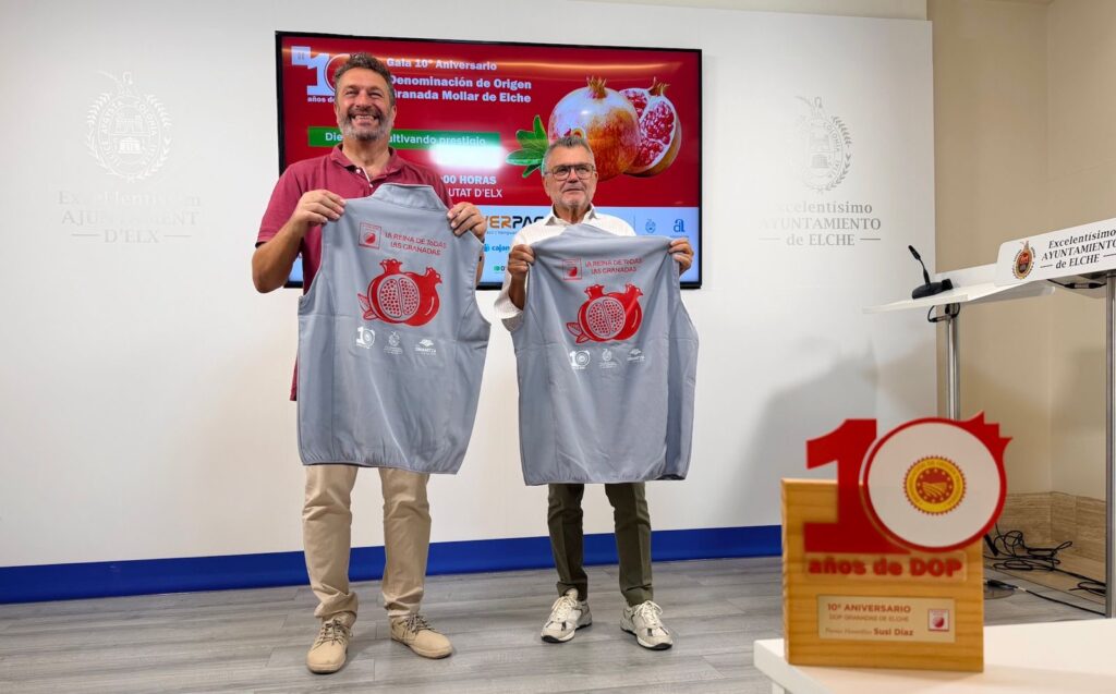 Elche celebra una década de la Granada Mollar con una gala que reconocerá a sus grandes defensores