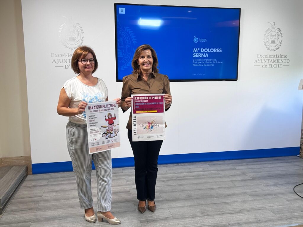 La Red de Bibliotecas de Elche celebra el Día Internacional de las Bibliotecas con jornadas de puertas abiertas y actividades para todos los públicos