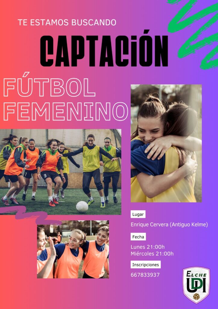 El reto del equipo femenino de la UD Ilicitana: Formar un equipo y disfrutar del fútbol