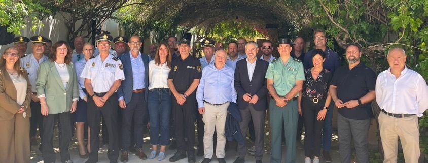 Elche Parque Empresarial refuerza la cooperación en materia de seguridad junto a Guardia Civil, Policía Nacional y FEPEVAL
