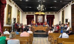 El pleno extraordinario de Elche enfrenta a los partidos por la gestión de la sanidad pública