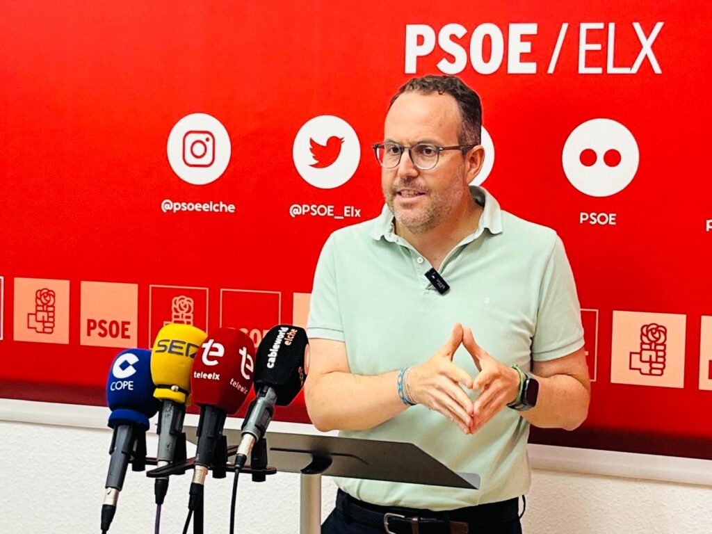 Héctor Díez obtiene el 98% de los apoyos del PSOE de Elche como único candidato a la Alcaldía