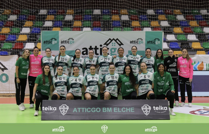 Un gran partido del Atticgo BM Elche no es suficiente para evitar la derrota ante uno de los favoritos