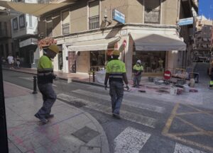 Elche inicia la renovación de Major del Pla con una inversión de 190.000 euros