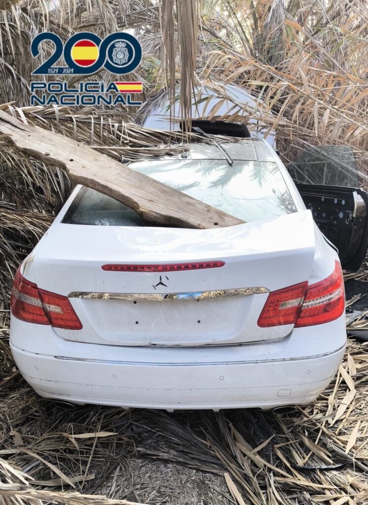 Detenidos dos hombres en Elche y Orihuela por intentar robar 30.000 euros a un comercial usando un arma de fuego