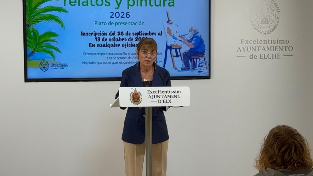 Elche abre una nueva edición de sus concursos de relato y pintura para mayores de 60 años