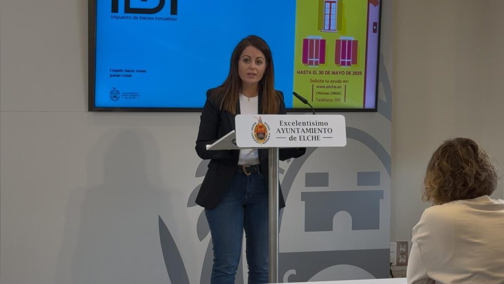 Elche destina 1,7 millones de euros en ayudas al pago del IBI para familias con menos recursos