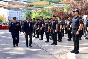 San Rafael reúne a la Policía Local de Elche para reconocer 199 actuaciones y servicios