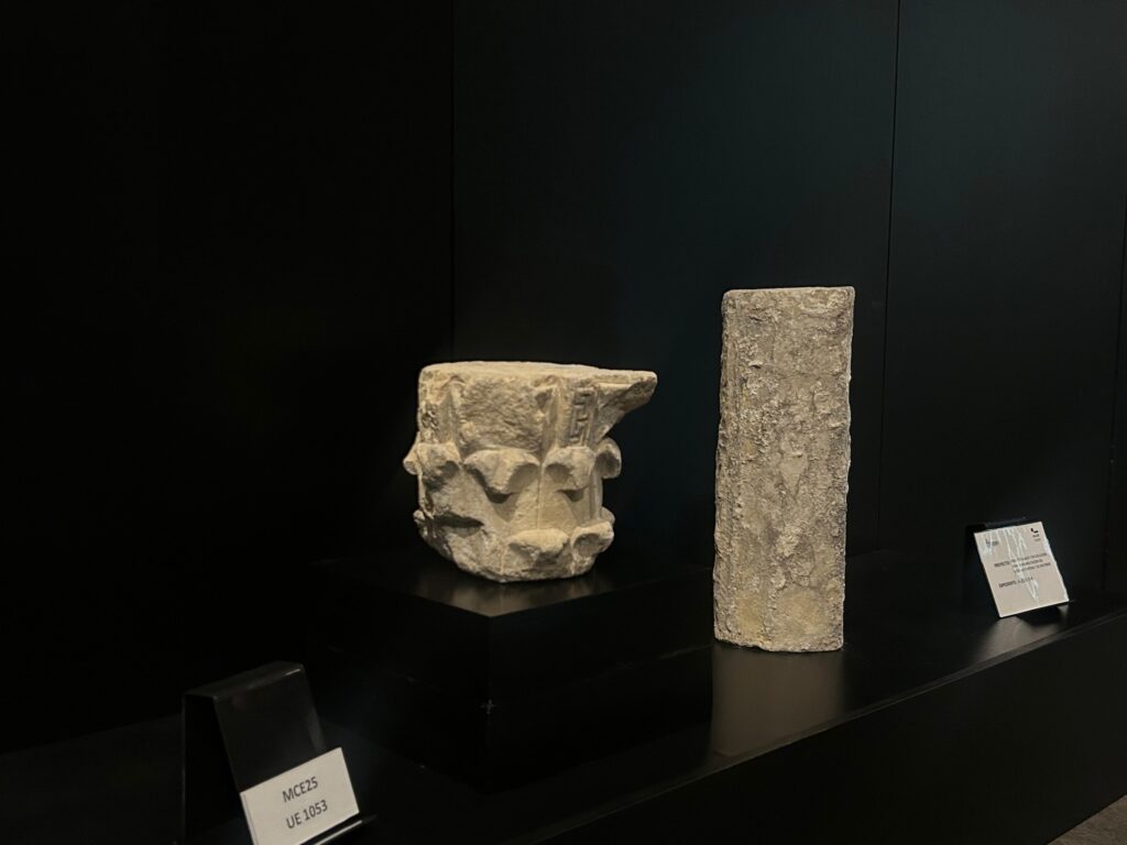 Hallan en los Baños Árabes de Elche el primer capitel islámico descubierto en la ciudad