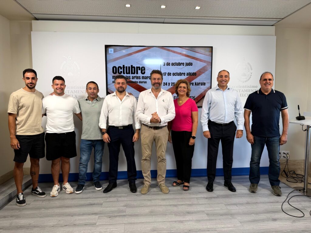 Elche convierte octubre en el mes de las artes marciales con una programación especial