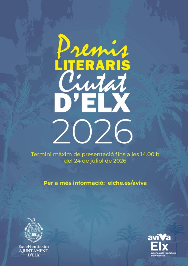 ‘L’orla del 98’ y ‘Extremar la corda’ ganan los premios literarios Ciutat d’Elx 2026