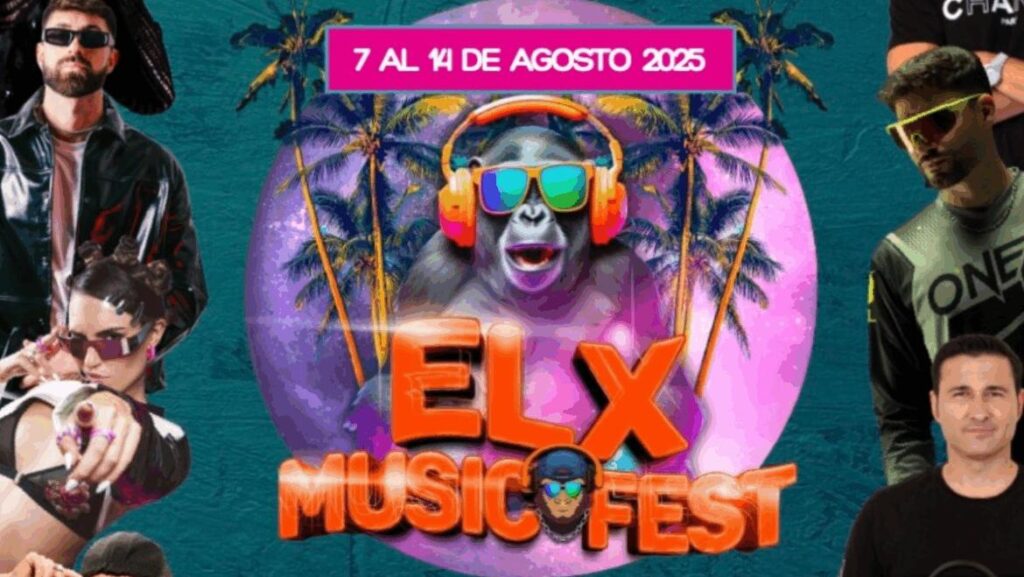 Elx Music Fest 2025 llega con más ritmo, más glitter y cero resaca!